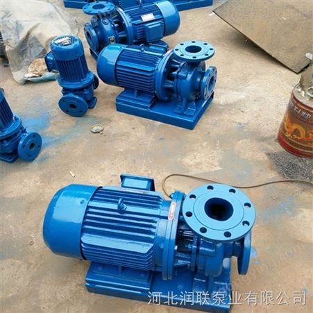 管道泵青州ISG80-315IA管道泵公社