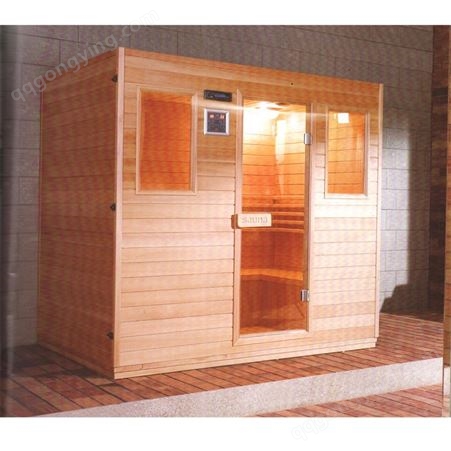 家用四人传统桑拿房火山石桑拿炉蒸汽房sauna room产地直售