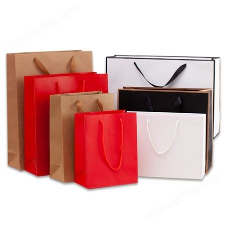 企业宣传礼品 手提纸袋 服装购物袋 金璃厂家 定制