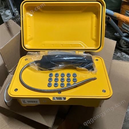 HJ-2型防爆防水电话机 全不锈钢抗恶劣环境特种电话 双音频兼容