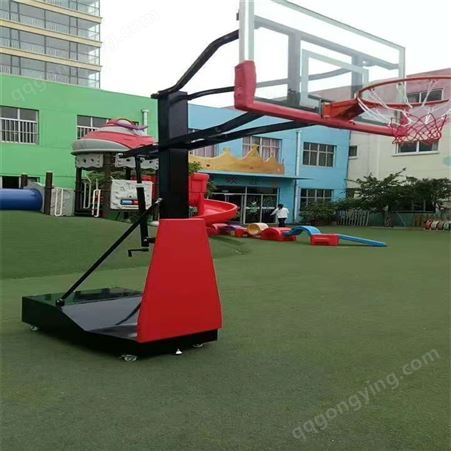 泰昌体育 儿童升降篮球架 电动液压篮球架子 移动足球门 支持定做