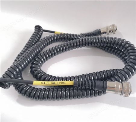 料位器电缆线S4-1.5m-J 摊铺机料位仪大线 连接线