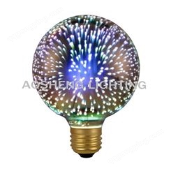 3D G80 LED灯丝装饰灯泡 G25 3D LED灯丝仿古装饰灯泡