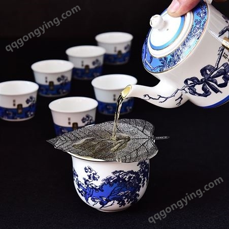 批发骨瓷茶具套装 创意功夫茶杯壶 可定制 可批发