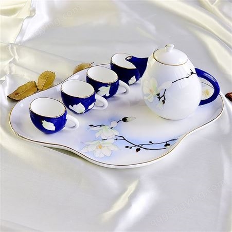 唯奥陶瓷 创意陶瓷茶具 商务礼品茶具套装批发