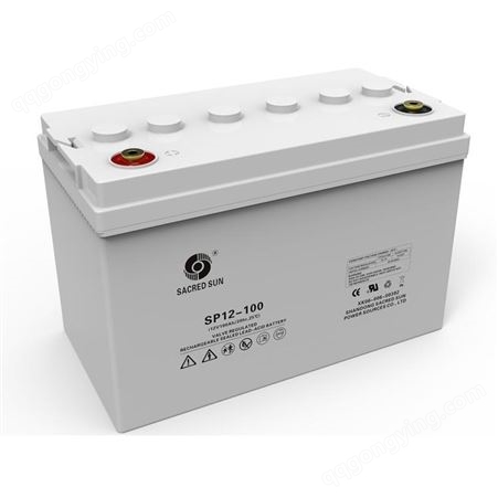 圣阳蓄电池SP12-100 12V100AH阀控铅酸免维护 机房UPS电源设备