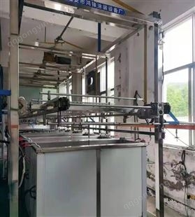 垂直升降线 连续电镀线电镀自动化设备 型材超声波除油清洗机