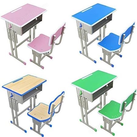 中小学生课桌椅套装可升降调节书桌定制写字书桌椅家用儿童学习桌