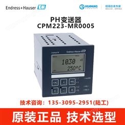 Endress+hauser恩德斯豪斯pH/ORP变送器CPM223一体化盘装变送器