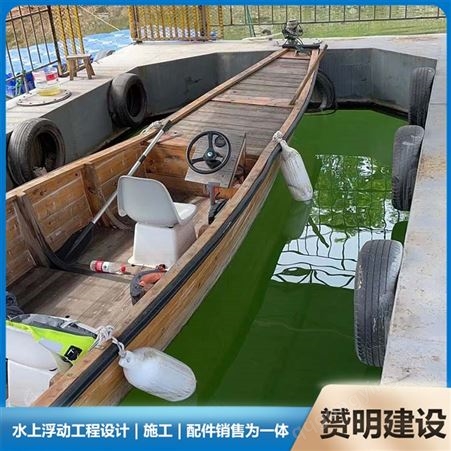 赟明泵船脚踏船 艇游玩 水上游玩平台设施