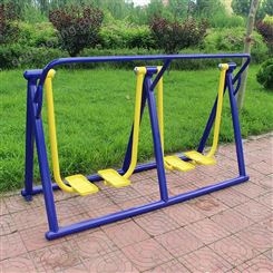 室外健身器材单人双人漫步机广场户外公园小区老年人体育运动锻炼