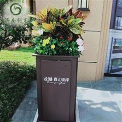 滨州 防腐木组合花箱 木质花箱价格 厂家现货
