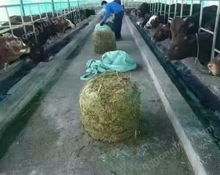 玉米高粱秸秆牧草青贮包膜机 牛羊养殖饲料鲜保存设备