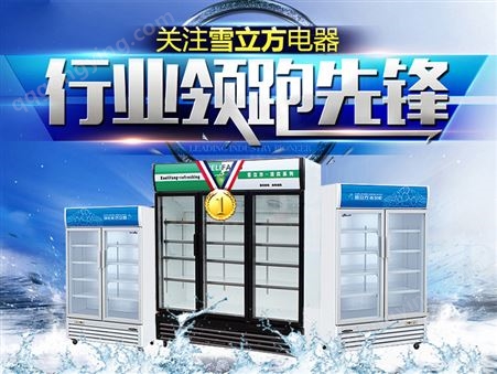 雪立方SD-1850AD 商场组合岛柜鲜肉展示柜冷藏海鲜大容量