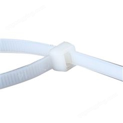 线束带 绑带 白色自锁式尼龙扎带 固定塑料捆扎带