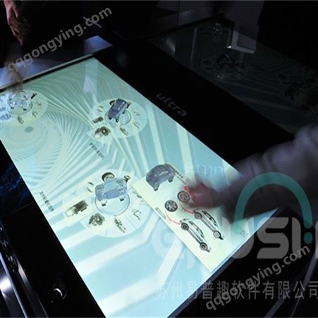 易普趣 vr虚拟展馆 数字化多媒体展厅 设计-互动物体识别桌