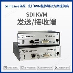 SDI KVM 发送接收端 紧凑尺寸即时切换混合匹配 多屏幕控制现货