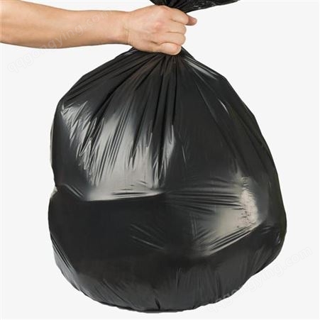 山东商华 国标塑料袋 加工定做 黑色垃圾袋 手撕垃圾袋 现货供应 厨房垃圾袋