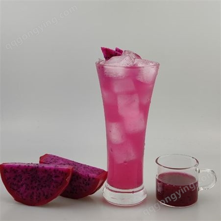 NFC果汁冷冻红火龙果汁越南进口果汁原料