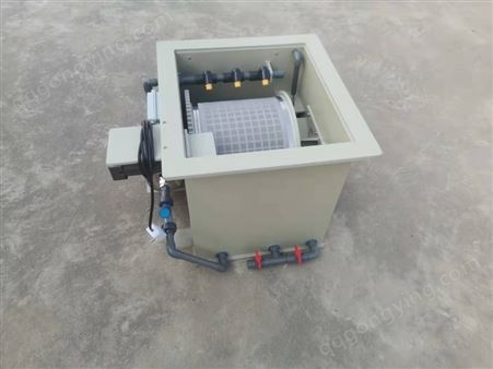 水产养殖微滤机旧池改建 转鼓过滤器 可定制沉水式箱式一体式