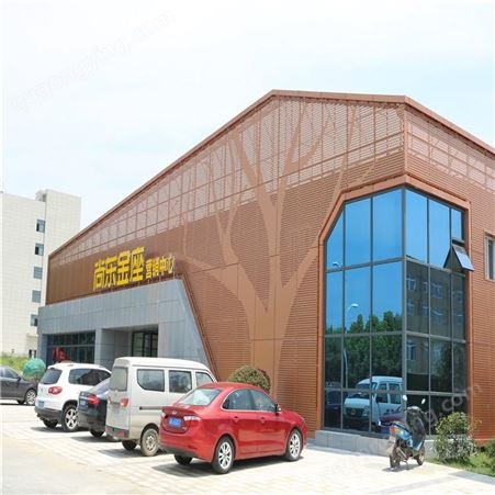 徐州润盈铝单板生产厂家 2.5mm氟碳冲孔铝单板 耐腐蚀易保养