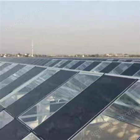 玻璃温室 轻钢结构 安装方便简易 排水量大 农用高温大棚