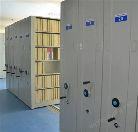 档案室密集架移动手摇式档案架凭证柜智能电动文件柜