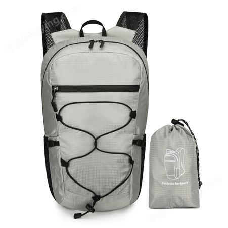 徒步露营旅行礼品定制折叠防水登山包 双肩包户外大容量旅游背包