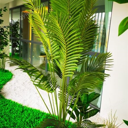 颐合室内组合仿真植物盆景 办公室商场假绿植装饰摆件提供设计