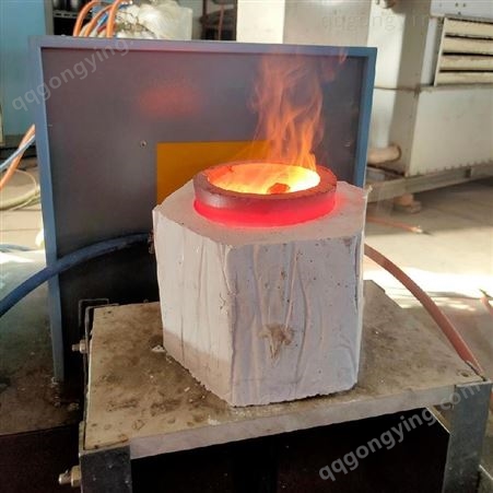 可定制小型超音频熔化炉 粒子钢熔炼炉 水洗豆电炉 中清新能自产自销